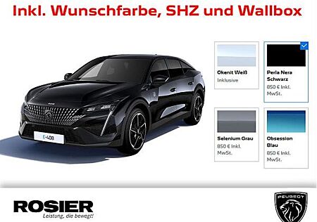 Peugeot 408 GT Elektromotor 210 - inkl. Wunschlackierung - Komfort-Paket-Plus - ePro Wallbox