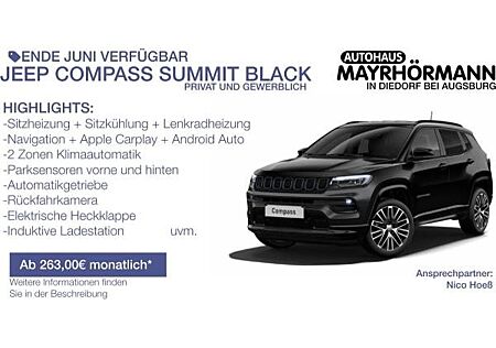 Jeep Compass Summit Black ✨Lieferung Juni 🚚✨ inkl. Premiumpaket 📦✨ (Beschreibung lesen)
