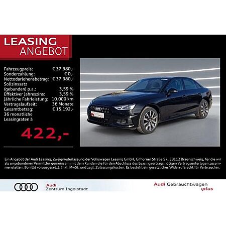 Audi A4 leasen
