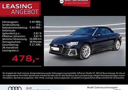 Audi A5 Cabriolet 40 TFSI S line ACC virtual+ Keyless