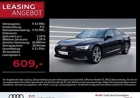 Audi A6 Limousine 45 TFSI qu MATRIX ACC HuD Advanced