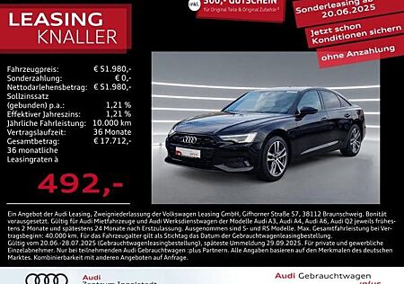 Audi A6 Limousine 45 TFSI qu MATRIX ACC HuD Advanced