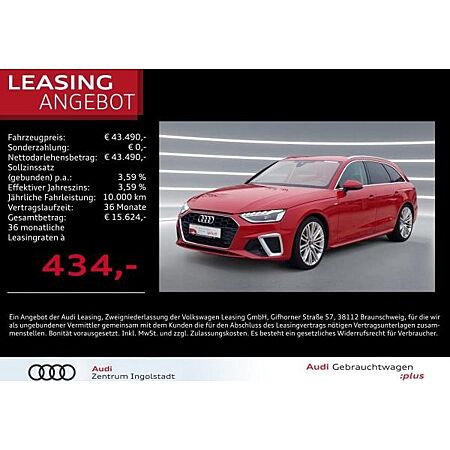 Audi A4 leasen