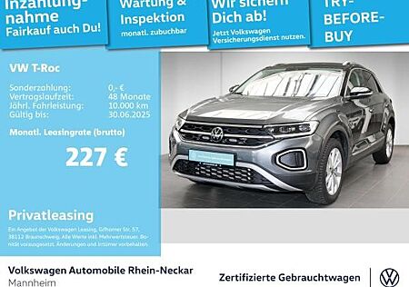 VW T-Roc Volkswagen 1.5 TSI Style DSG AHK Navi LED uvm