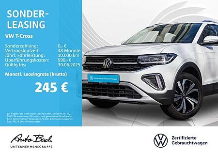 VW T-Cross Volkswagen 1.0 TSI DSG Style, Navi, LED-Matrix, App-Connect, Digital Cockpit Pro