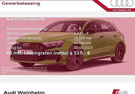 Audi RS3 RS 3 Sportback S tronic