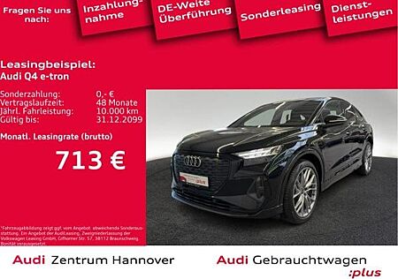 Audi Q4 e-tron Sportback 50 quattro Matrix Pano Kamera Memory SONOS