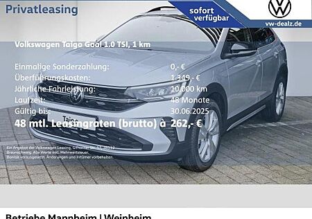 VW Taigo Volkswagen GOAL 1.0 TSI OPF