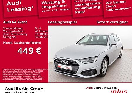 Audi A4 Avant Advanced 40 TDI qu. S tr. PDC RFK