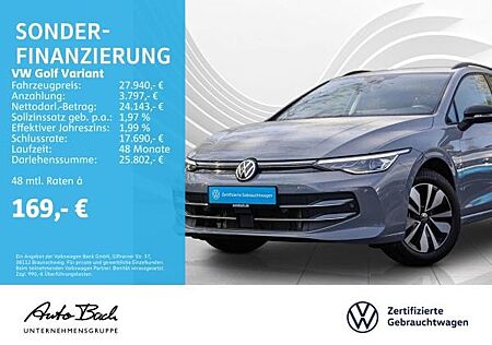 VW Golf Volkswagen VIII Variant 1.5 TSI GOAL, Navi, LED, Rückfahrkamera, App-Connect, ACC, Klima