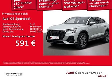 Audi Q3 Sportback 35 TFSI S line S tronic LED Navi Sitzhzg