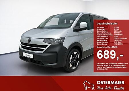 VW T6 Caravelle Volkswagen Caravelle New PanAmericana BEV KR LED,NAVI,AHK,SHZG,KEYLESS,19ALU
