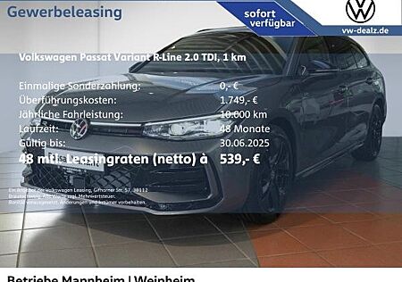 VW Passat Volkswagen Variant R-Line 2.0 TDI SCR 4MO DSG