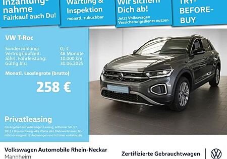 VW T-Roc Volkswagen 1.5 TSI Style DSG Navi AHK LED uvm