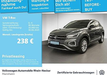 VW T-Roc Volkswagen 1.5 TSI Style DSG Navi AHK LED uvm
