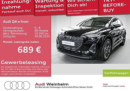 Audi Q4 e-tron 45 quattro AHK Navi MatrixLED S line