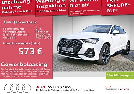 Audi Q3 Sportback 40 TFSI quattro S line Matrix LED Kamera Sound uvm