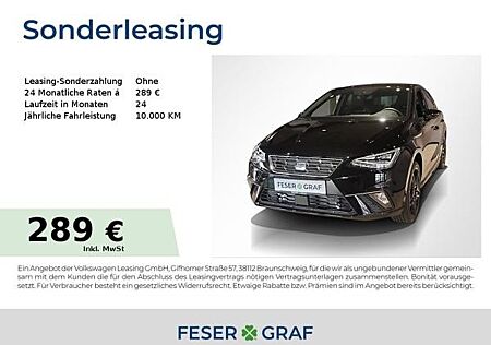 Seat Ibiza FR Black Edition TSI Kessy, SHZ, NAVI