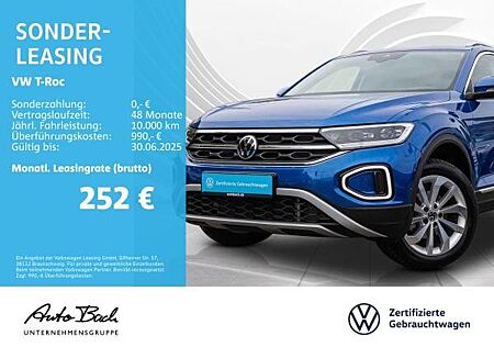 VW T-Roc Volkswagen 1.5 TSI DSG Style, Navi, LED, Parkassist, App-Connect, Digital Cockpit Pro
