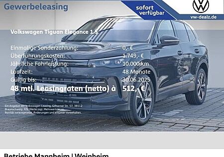 VW Tiguan Volkswagen Elegance 1.5 eHybrid OPF DSG