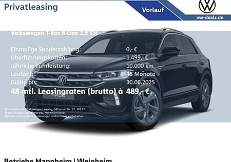 VW T-Roc Volkswagen R-Line 1.5 TSI OPF DSG