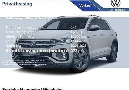 VW T-Roc Volkswagen R-Line 1.5 TSI OPF DSG