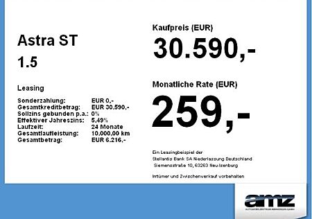 Opel Astra ST 1.5 Sprachsteuerung*USB*DAB+*Car Play