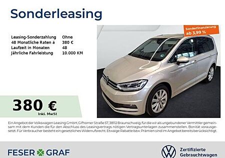 VW Touran Volkswagen Highline 2.0 TDI DSG Navi AHK Kamera LED