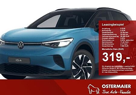 VW ID.4 Volkswagen Pro GOAL h ACC,SHZ,KAMERA,LED,NAVI