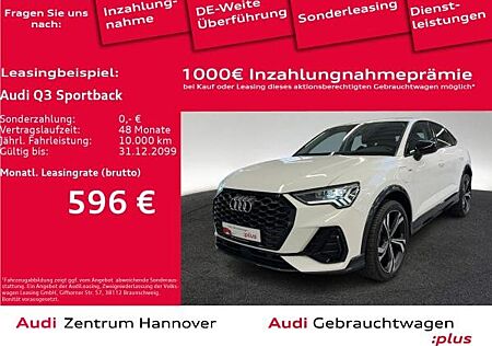 Audi Q3 Sportback S line 45 TFSIe Kamera LED Teillder Navi virtual
