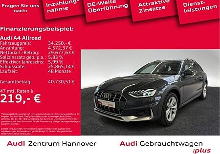 Audi A4 allroad quattro 40 TDI AHK LED Kamera Teilleder Navi virtual