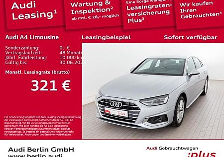 Audi A4 Limousine Advanced 35 TDI S tr. RFK PDC NAVI