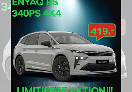 Skoda Enyaq RS 340PS 4X4🏎️🏁360°KAM HEAD-UP CANTON WÄRMEPUMPE