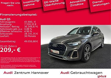 Audi Q5 50 TDI quattro S-Line Matrix AHK Kamera Navi virtual