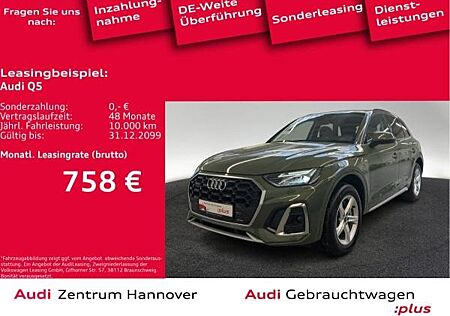 Audi Q5 S line 55 TFSIe quattro HuD AHK Leder Kamera Navi