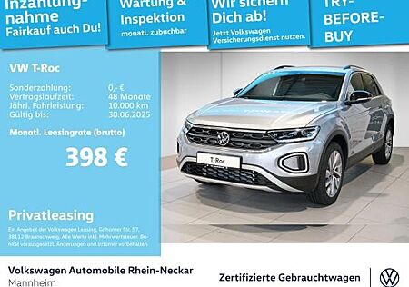 VW T-Roc Volkswagen 1.5 TSI Goal AHV Rückfahrkamera LED uvm