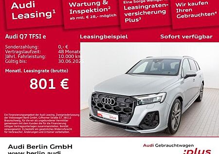 Audi Q7 TFSI e S line 55 e qu. tiptr. MATRIX 360°K