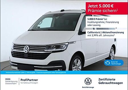VW T6 Volkswagen .1 California Ocean 4Motion DSG Navi AHK 3J. LED