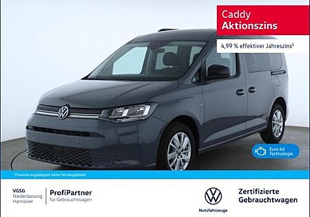 VW Caddy Volkswagen Life AHK Sitzhzg GJR Navi Klima Park-Assist
