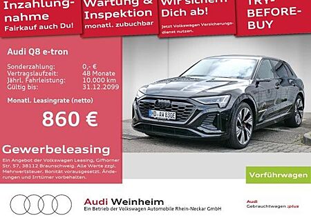 Audi Q8 e-tron 55 quattro S line AHK Pano Matrix LED uvm.