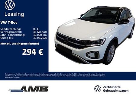 VW T-Roc Volkswagen Style 1.5 TSI AHK/Matrix/Pano/RFK/03.29Garantie