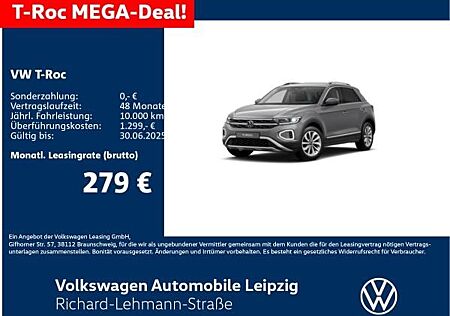 VW T-Roc Volkswagen Style 1.5 l TSI DSG*CLIMA*GJR