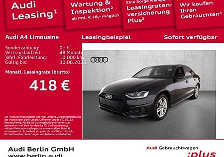 Audi A4 Limousine Advanced 40 TFSI S tr. MATRIX RFK