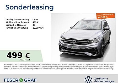 VW Tiguan Volkswagen R-Line 2.0 TDI DSG Navi StandHz AHK Pano