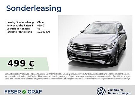 VW Tiguan Volkswagen R-Line 2.0 TDI DSG Navi StandHz AHK Pano