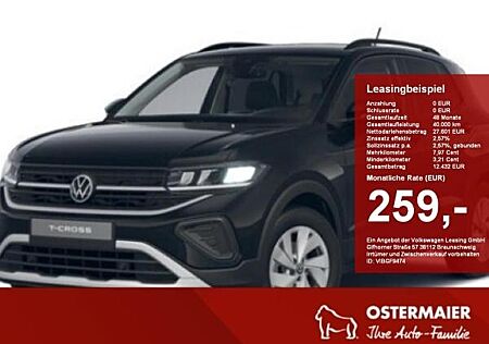 VW T-Cross Volkswagen Life 1.0 TSI LED,NAVI,SHZ,KAMERA,4-J.Garantie