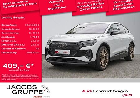 Audi Q4 e-tron Sportback 45 qu. 2xS line Edition/Matrix/HuD/Wärmepumpe/360°