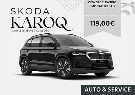 Skoda Karoq Tour 1,5 TSI 110 kW 7-Gang-DSG EROBERUNG!