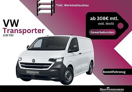 VW T6 Transporter Volkswagen Transporter Kasten 2.0l TDI Radstand: 3100mm *inkl. Werkstattausbau*