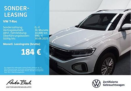 VW T-Roc Volkswagen 1.0 TSI Life, Navi, LED, App-Connect, Digital Cockpit, Klima, Sitzheizung